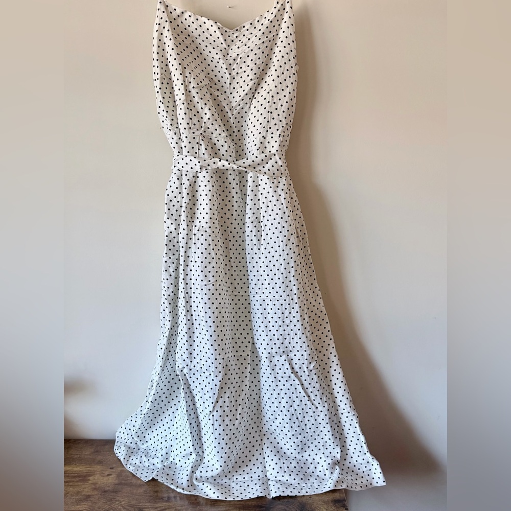 Kate Spade for Target Polka Dot Tie-Waist Midi dress Size XXL NWT - Picture 2 of 12